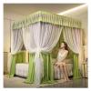 CENAP Bed Canopy, Deluxe Four-Season Bed Curtain for 1.5 m/1.8 m/2 m Single or Double Beds, with Sturdy Support for Easy Installation, 9 view 1