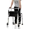 NATWEE Adult Deluxe Lightweight Foldable Medical Walker with Storage Bag view 2