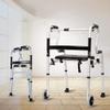 NATWEE Adult Deluxe Lightweight Foldable Medical Walker with Storage Bag view 4
