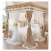 CENAP Luxury Floor-Standing Bed Canopy, Double-Layer 360° Bed Curtain view 1