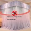 CENAP Four-Season Bed Canopy with Curtains and Stand, Dust-Resistant Shade, for 1.5 m/1.8 m/2 m Single or Double Beds view 3