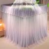 CENAP Four-Season Bed Canopy with Curtains and Stand, Dust-Resistant Shade, for 1.5 m/1.8 m/2 m Single or Double Beds view 4