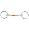 Fabater All-Purpose Loose Ring Snaffle Bit for Horses, Stainless Steel, Apple Flavor view 1