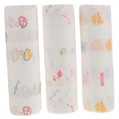 Kitchen Absorbent Roll, Printed Pink Paper Cloth
