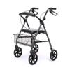 NATWEE Walking Aid, 4-Wheel Rollator with Brakes, Under-Seat Bag, for Older and Disabled People view 1