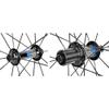 ZFF 700c Road Bike Wheelset, Front/Rear Rim Brake, Ultralight Aluminum, 8/9/10/11-Speed, 20/24-Hole, Black/Blue view 2