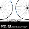 ZFF 700c Road Bike Wheelset, Front/Rear Rim Brake, Ultralight Aluminum, 8/9/10/11-Speed, 20/24-Hole, Black/Blue view 3
