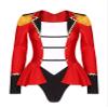 Women's Sexy Circus Ringmaster Costume, Red view 1