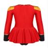 Women's Sexy Circus Ringmaster Costume, Red view 3