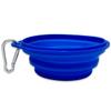 Silicone Dog Bowl with Carabiner Hook - 250ml view 2