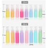 BPZXL 100 Pack 10 ml Pink Plastic Refillable Lotion Pump Bottles view 2
