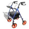 Folding Rollator Walker with 4 Wheels, Seat and Bag view 1
