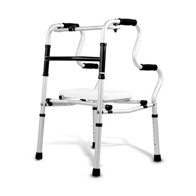 NATWEE Rollator Walker with Padded Seat, Lightweight and Foldable Mobility Aid