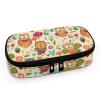 HUGS IDEA Cartoon Owl Flower Insulin Cooler Bag, Portable Travel Case for Insulin Pens and Medication view 2
