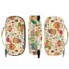 HUGS IDEA Cartoon Owl Flower Insulin Cooler Bag, Portable Travel Case for Insulin Pens and Medication view 3