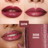 Oulac Plum Nourishing Lipstick, Satin-Matte Finish, Creamy Texture, Long-Lasting, Highly Pigmented, Shea Butter, Vegan, 4 g, SG08 Bianca view 3