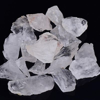 RIAAJ Natural Crystal, Mixed Stones, Amethyst, Tumbled Chips, Crushed Stone, Healing Crystal, Jewelry Making, Home Decor or Aquarium, Rock Crystal, 100 g