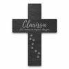 CHRISCK design Slate Cross with Personalized Engraving, 21.5 x 30 cm view 1