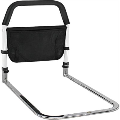MAXCBD Bed Assist Rail with Safety Handle and Storage Bag