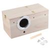 Tomotato Wooden Nest Box for Parakeets and Small to Medium Birds view 1