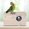 Tomotato Wooden Nest Box for Parakeets and Small to Medium Birds view 4