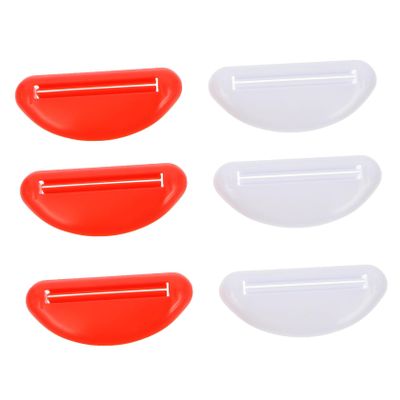 Toothpaste Tube Squeezer, 6-Piece Plastic Set