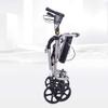 Lightweight Height-Adjustable 4-Wheel Rollator Walker with Locking Brakes, Seat and Carry Bag view 2