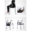 Folding Aluminum Walker with Seat, 51 × 55 × 80 cm view 4