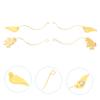 FRCOLOR Magnetic Eyelash Extension Holder, 4-Piece Zinc Alloy, Portable for Salons and Travel view 4
