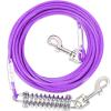 Dog Tie Out Cable with Shock Absorber, 9m view 1