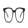 LTSRLL Oversized Anti-Blue-Light Computer Reading Glasses, TR Frame, Anti-Glare, Matte Black, +1.00 view 2