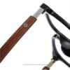 LTSRLL Oversized Anti-Blue-Light Computer Reading Glasses, TR Frame, Anti-Glare, Matte Black, +1.00 view 4