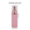 10-Pack 50 mL Foam Pump Bottles, Pink PET, Wide-Mouth Dispensers with Clear Caps view 2