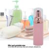 10-Pack 50 mL Foam Pump Bottles, Pink PET, Wide-Mouth Dispensers with Clear Caps view 3