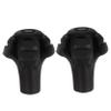 Housoutil 2 Trekking Pole Tips, Replacement Tips for Walking Poles, Non-Slip Feet Made of High-Strength Plastic, Easy to Install for Various Surfaces view 1