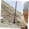 Housoutil 2 Trekking Pole Tips, Replacement Tips for Walking Poles, Non-Slip Feet Made of High-Strength Plastic, Easy to Install for Various Surfaces view 4