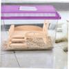 POPETPOP Wooden Bed with Ladder for Guinea Pigs, Hamsters, Squirrels, and Rabbits view 4