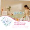 ibasenice Dinosaur Wall Decals for Kids' Rooms, PVC Stickers, Easy to Apply and Remove view 3