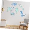 ibasenice Dinosaur Wall Decals for Kids' Rooms, PVC Stickers, Easy to Apply and Remove view 4
