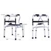 NATWEE Wheelchair Walker, Wheelless Walking Aid with Seat, Four-Legged and Non-Slip view 2