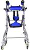 YYAI-HHJU Foldable Rollator Walker with Padded Seat, Carrying Bag, Lockable Brakes, and Height Adjustment view 2