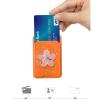 Rnrieyta Miagon Crystal Glitter Wallet Case for iPhone 11, Bling Star Clear Phone Case with Flower Card Holder, Slim Soft Shock-Resistant Case, Pink view 4