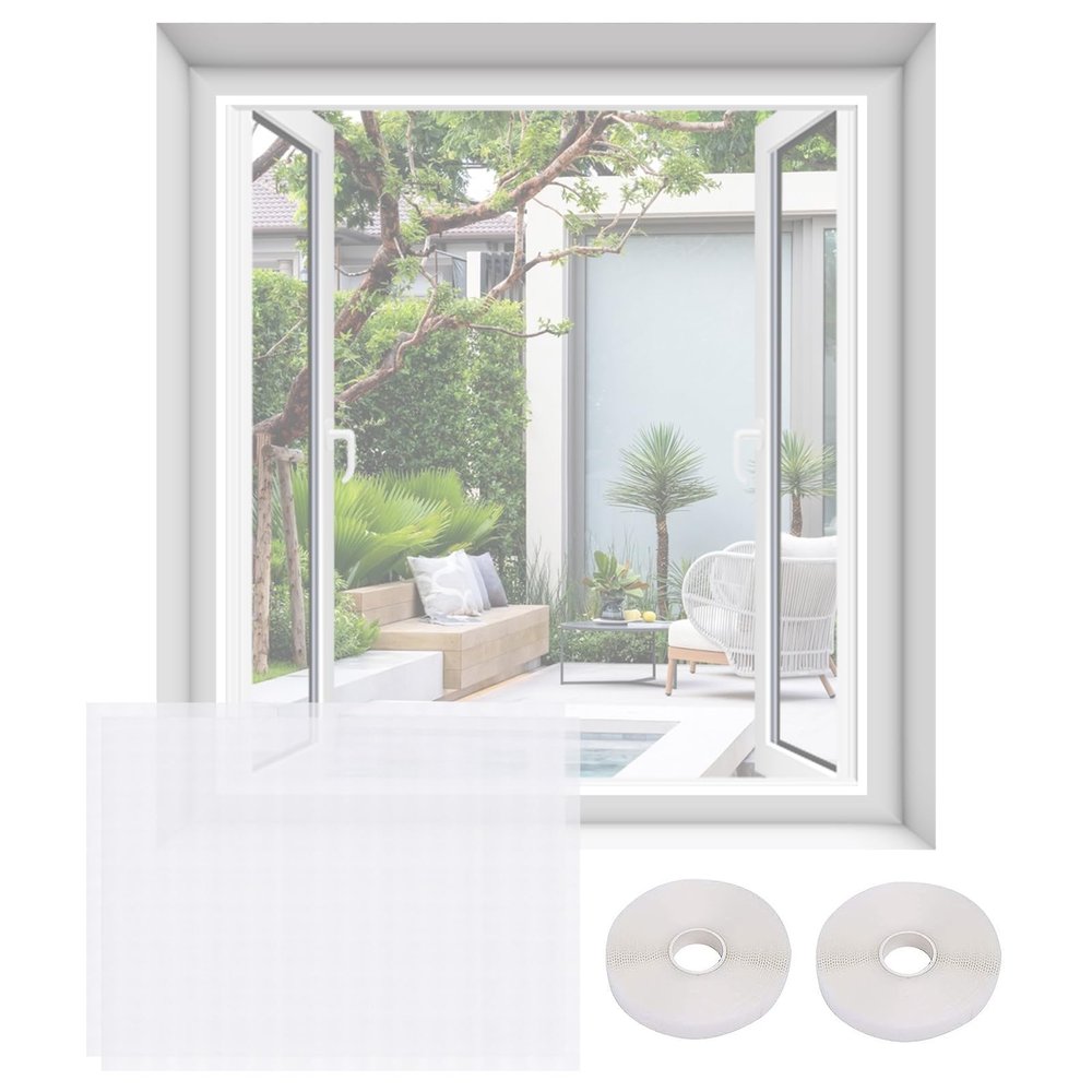 2 Sets Window Screens for Insect Protection