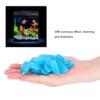 Fdit 100 Pcs Garden Luminescent Aquarium Decor, Glowing Stones (Blue) view 2