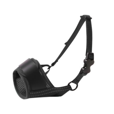 Large Dog Muzzle, Anti-Bite Muzzle for Dogs - Reflective Straps, Soft, Breathable Muzzles, Muzzle for Large Breeds, Prevents Barking, Licking, and Chewing