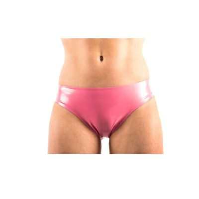 Handmade Women's Latex Underwear, Clear, Custom-Made