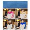TEmkIn Bed Wedge Pillow Set with Memory Foam Top for Back and Leg Support, Blue, Size B view 2