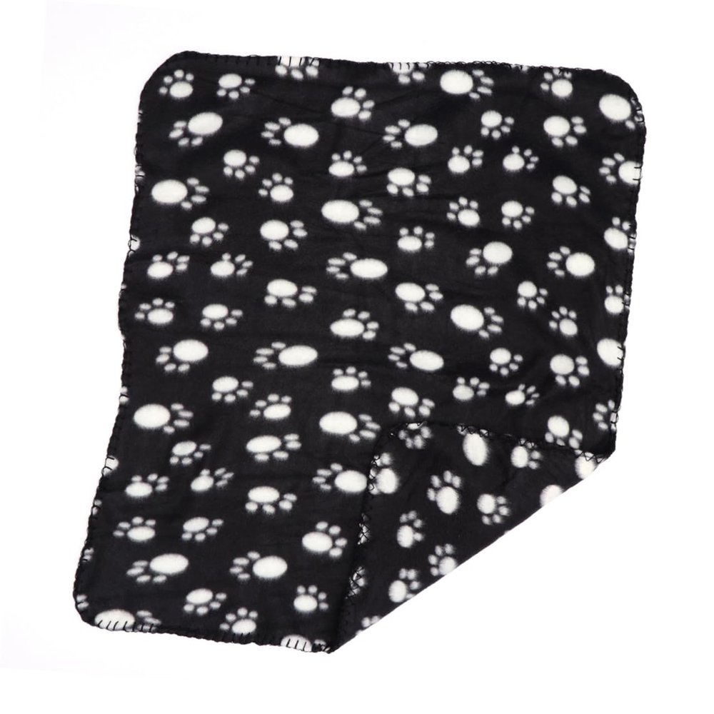 POPETPOP Reversible Fleece Pet Blanket for Sofa and Couch, 60 x 70 cm