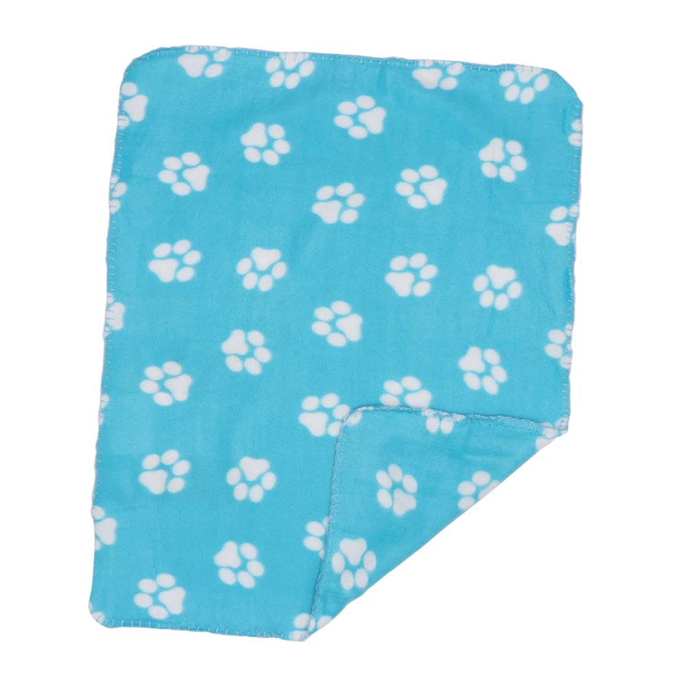 POPETPOP Reversible Fleece Pet Blanket, 60 x 70 cm, Rectangular