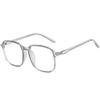 COKYIS Bifocal Progressive Reading Glasses, Square Computer Glasses, Unisex, Anti-Glare, Green, 2.5X view 1